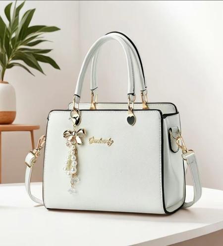 beautiful woman handbag and stylish